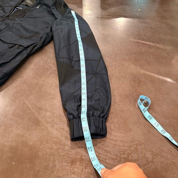 Blank NYC Black Geometric Bomber Jacket - Picture 10 of 14